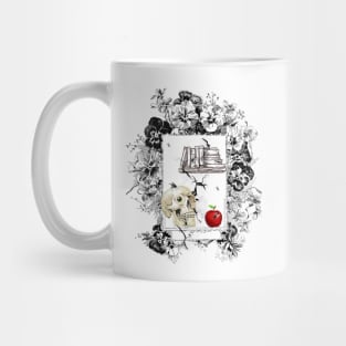 Victorian Gothic Esthetic Skull Mug